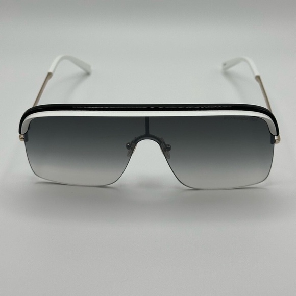 CUTLER AND GROSS Black/White Unisex Sunglasses NWT $650 - Picture 2 of 6
